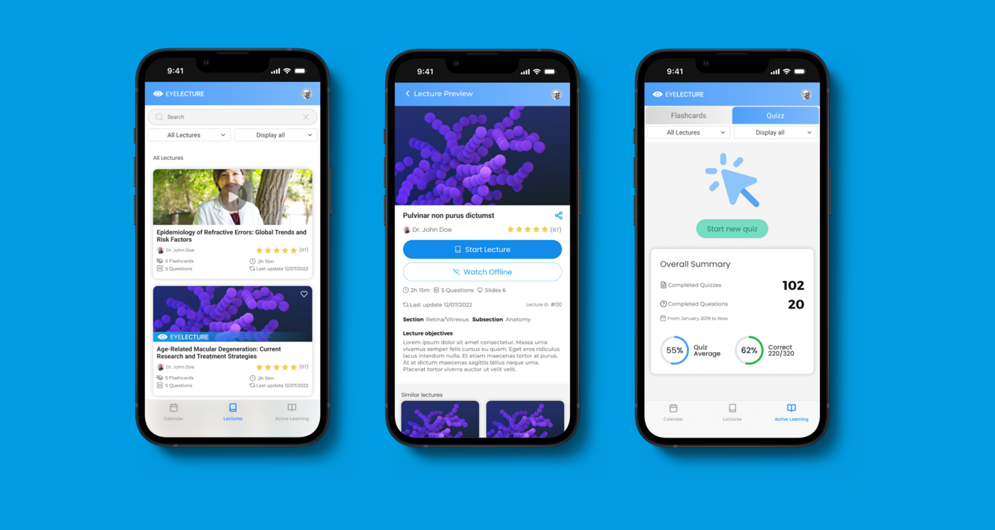 Eyelecture App