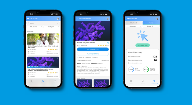 Eyelecture App