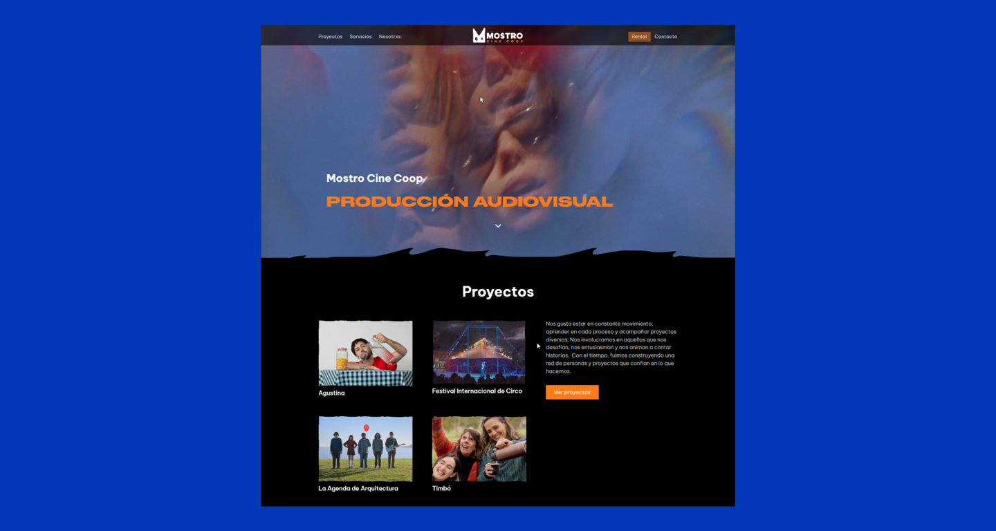 Mostro Website
